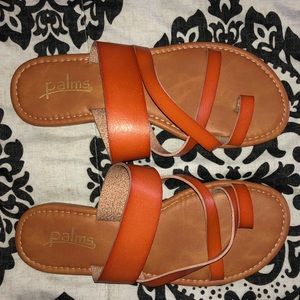 Cross sandals